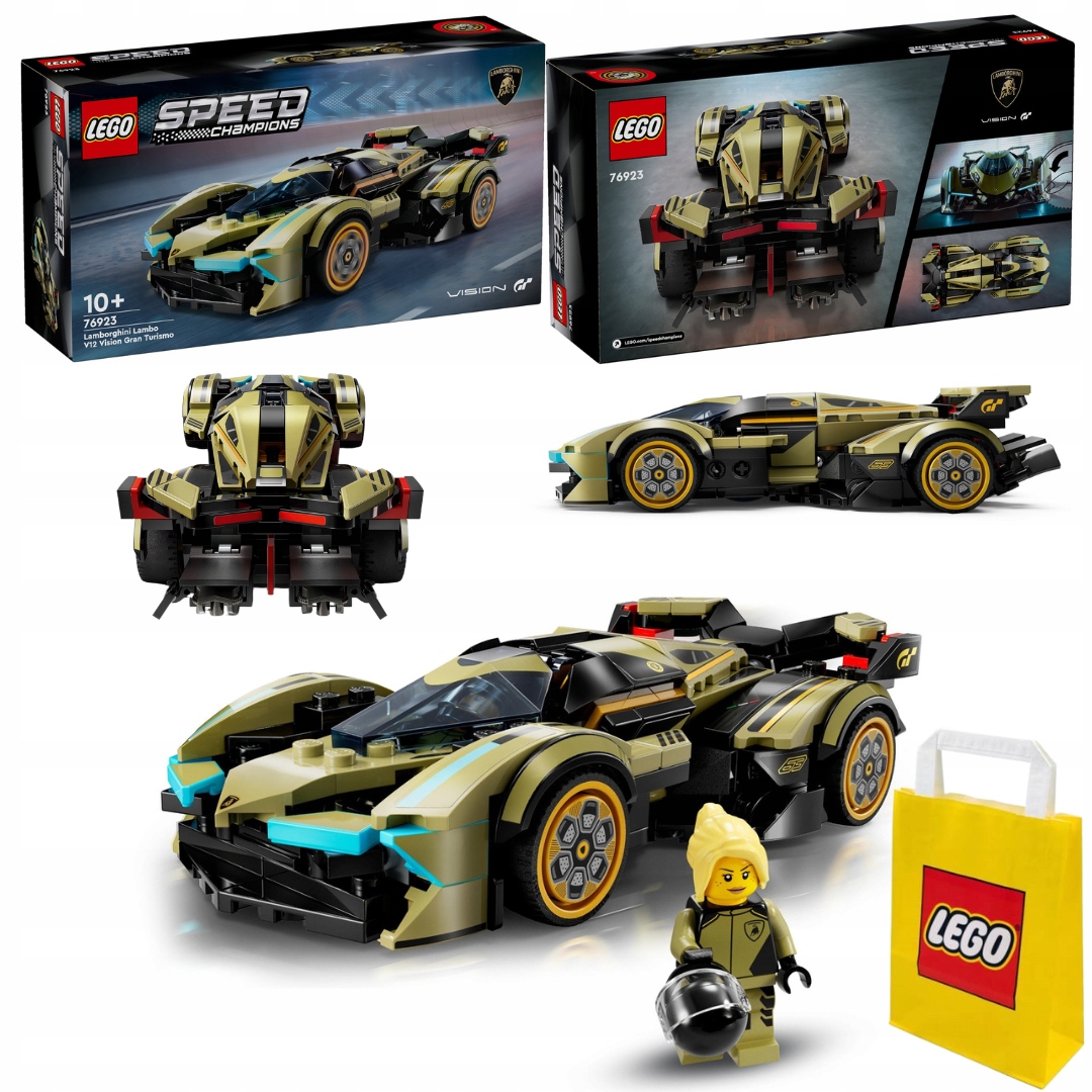Lego Speed Champions 76923 Auto Lamborghini Lambo V12 Vision Gt Auto
