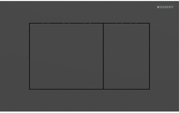 Geberit Splachovacie Tlačidlo SIGMA40, Čierny Mat