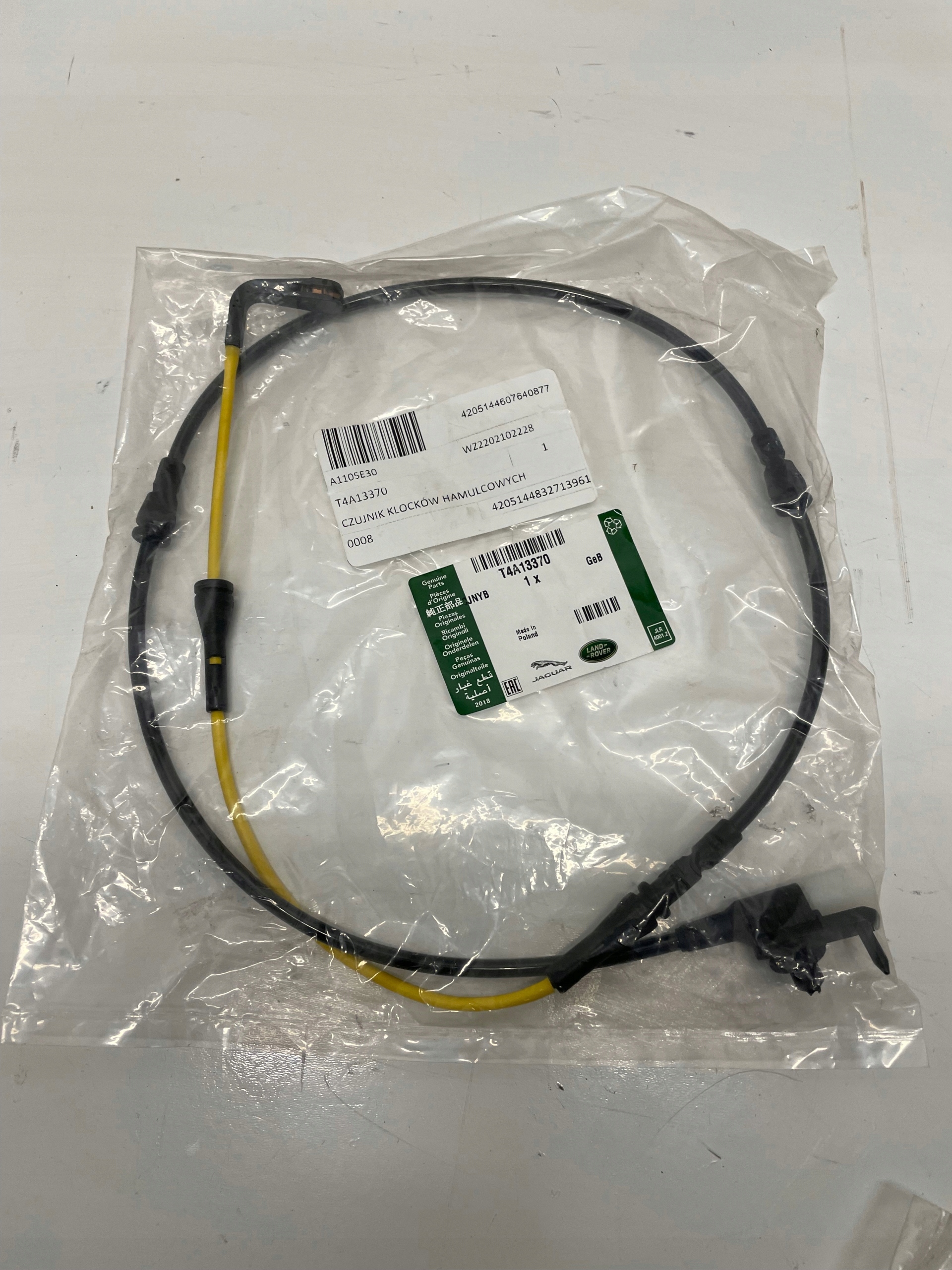 HK8310K845AG HK83-10K845-AG - JAGUAR F-PACE VELAR ДАТЧИК КОЛОДКИ ОРИГИНАЛ