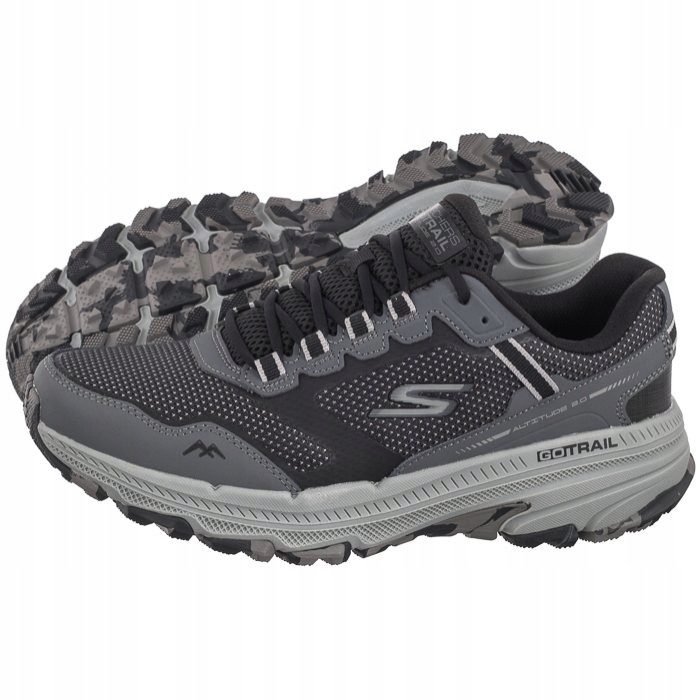 Pánské trekové boty Skechers Go Run Trail Altitude 2 Black černé