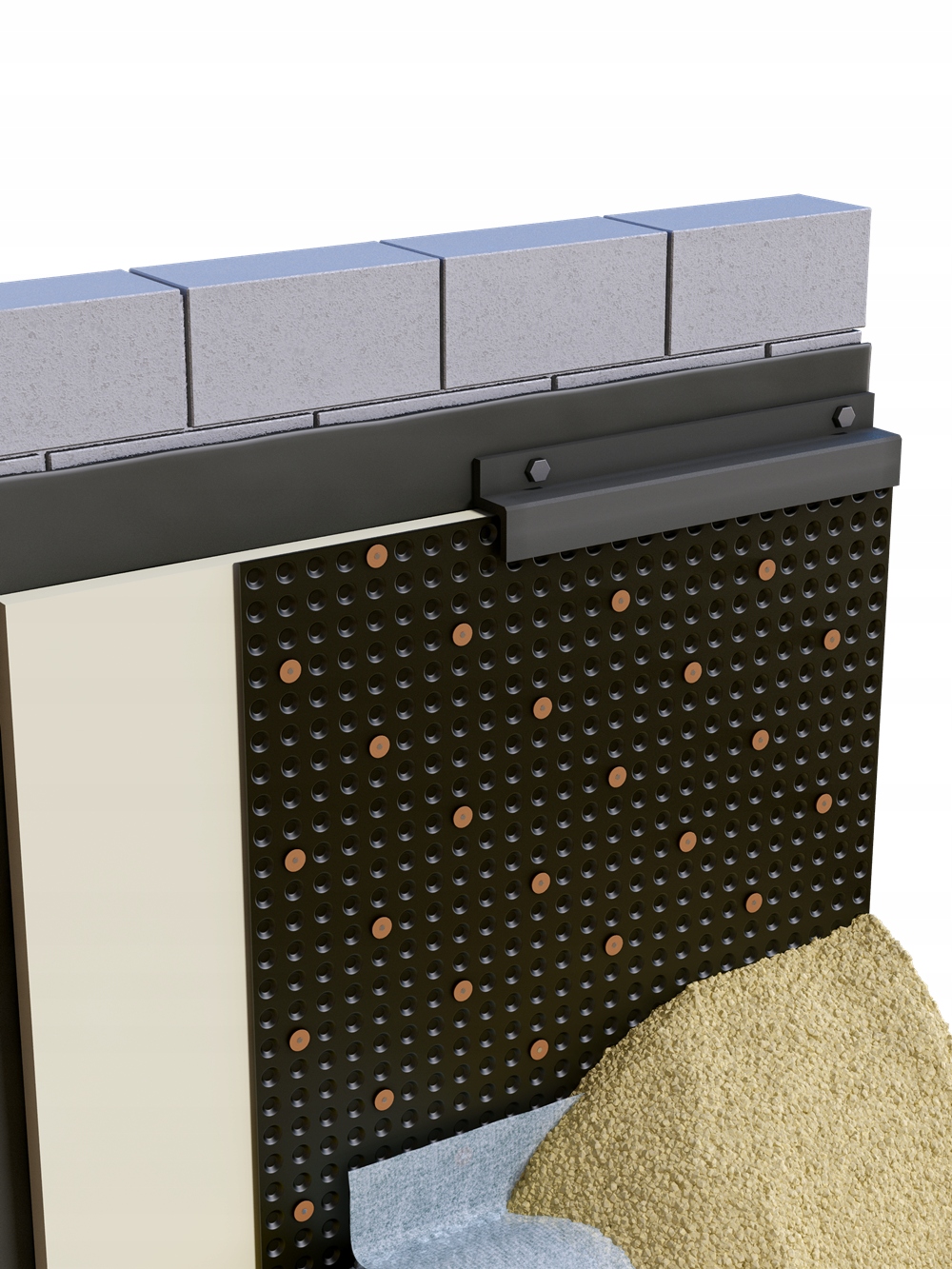 GWOŹDZIE HARTOWANE DO BETONU MONTAŻU FOLII KUBEŁKOWEJ FUNDAMENTOWEJ 100szt Długość 0.04 m