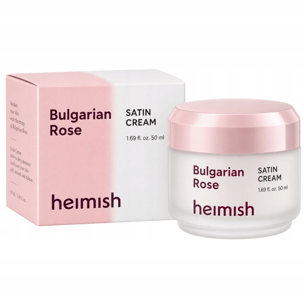 Heimish Bulgarian Rose Satin Cream 50 ml Krém s bulharskou růží