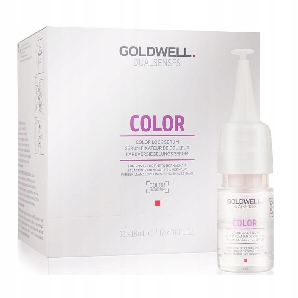 Goldwell, Dualsenses Color, Sérum na vlasy, Color Lock, 12 ks, 18 ml