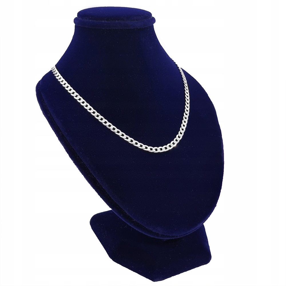 Łańcuszek srebrny PANCERKA 60 cm x 3.5 mm Marka Ulex Premium