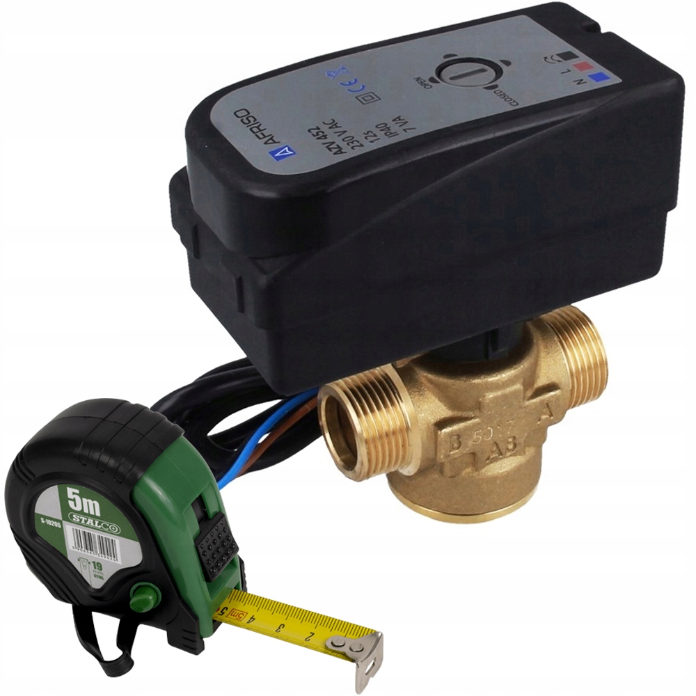 2-cestný zónový ventil 3/4 Azv 452 No Afriso DN15 Kvs 11m3/h