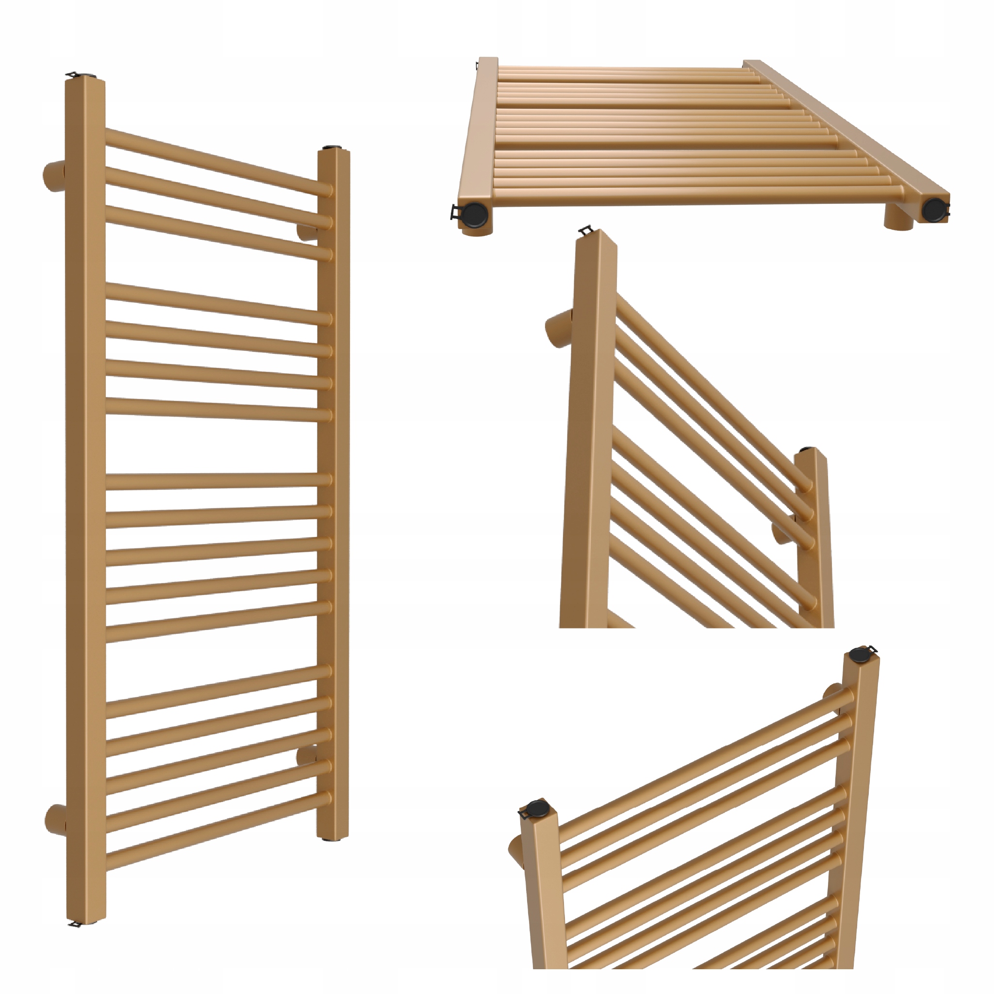 Koupelnový Radiátor Dave 1580x450 Antik Tmavý