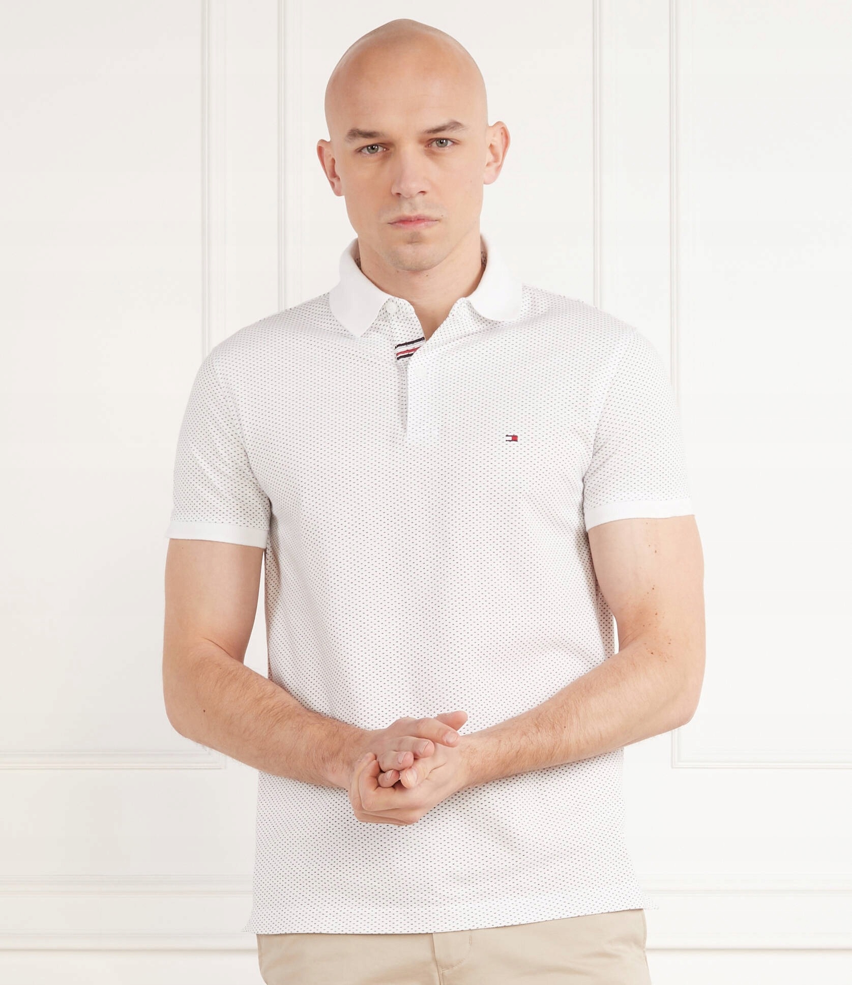 Tommy Hilfiger Polokošile Micro Print MW0MW30775 R M