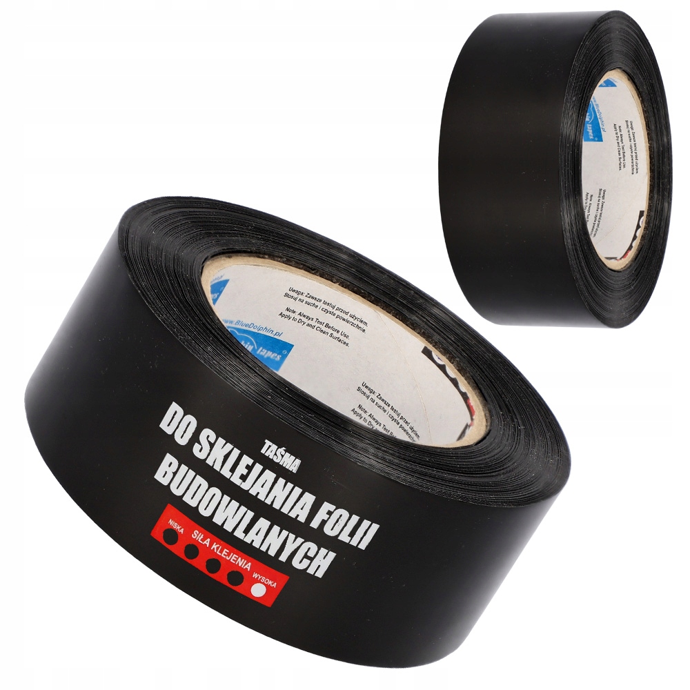 

Taśma Do Folii Budowlanych 50mm x 20m Blue Dolphin