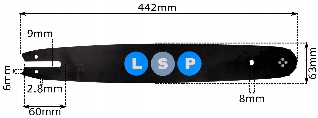 PROWADNICA PIŁY PILARKI STIHL 40 CM 3/8 1.3 MM Rodzaj prowadnica