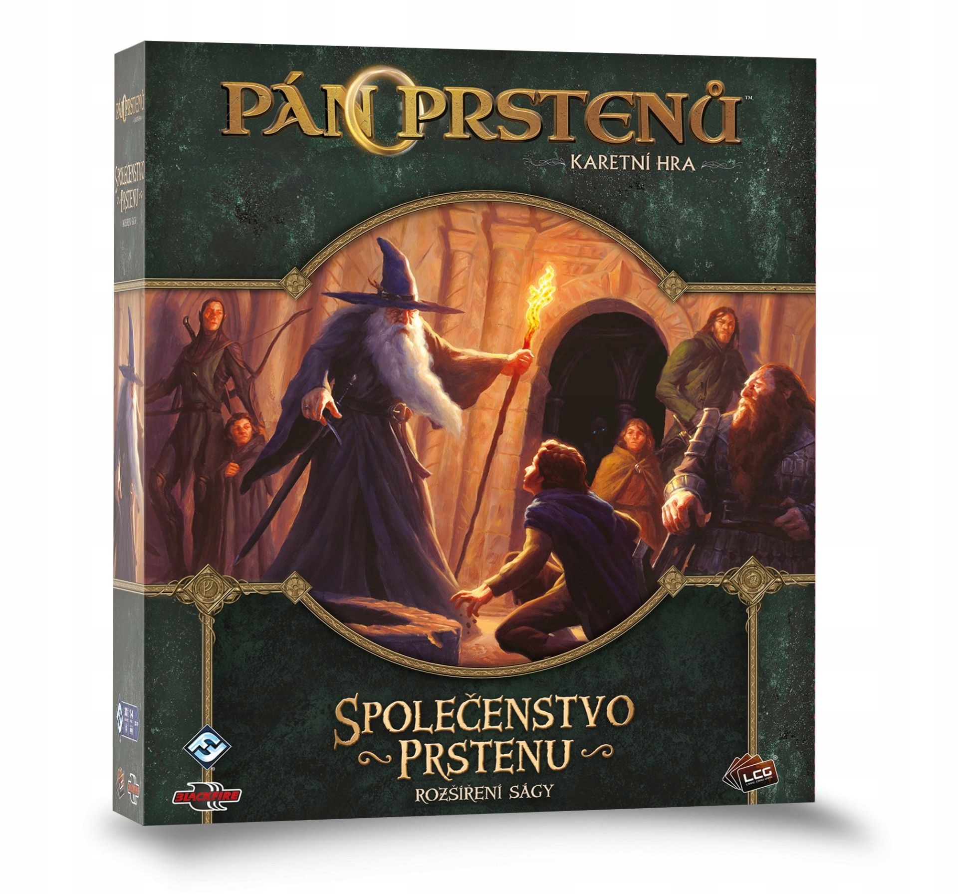 Asmodee Czech Republic Pán prstenů: karetní hra Společensto prstenu roz