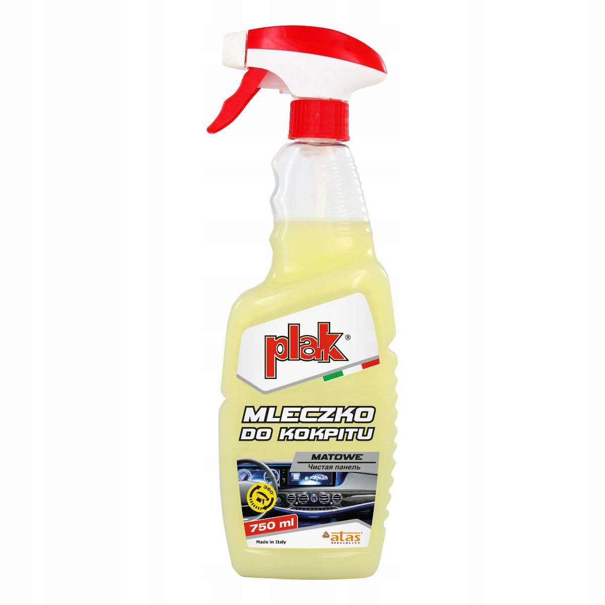 

Atas Atas Plak Mleczko do Kokpitu matowe 750ml uni