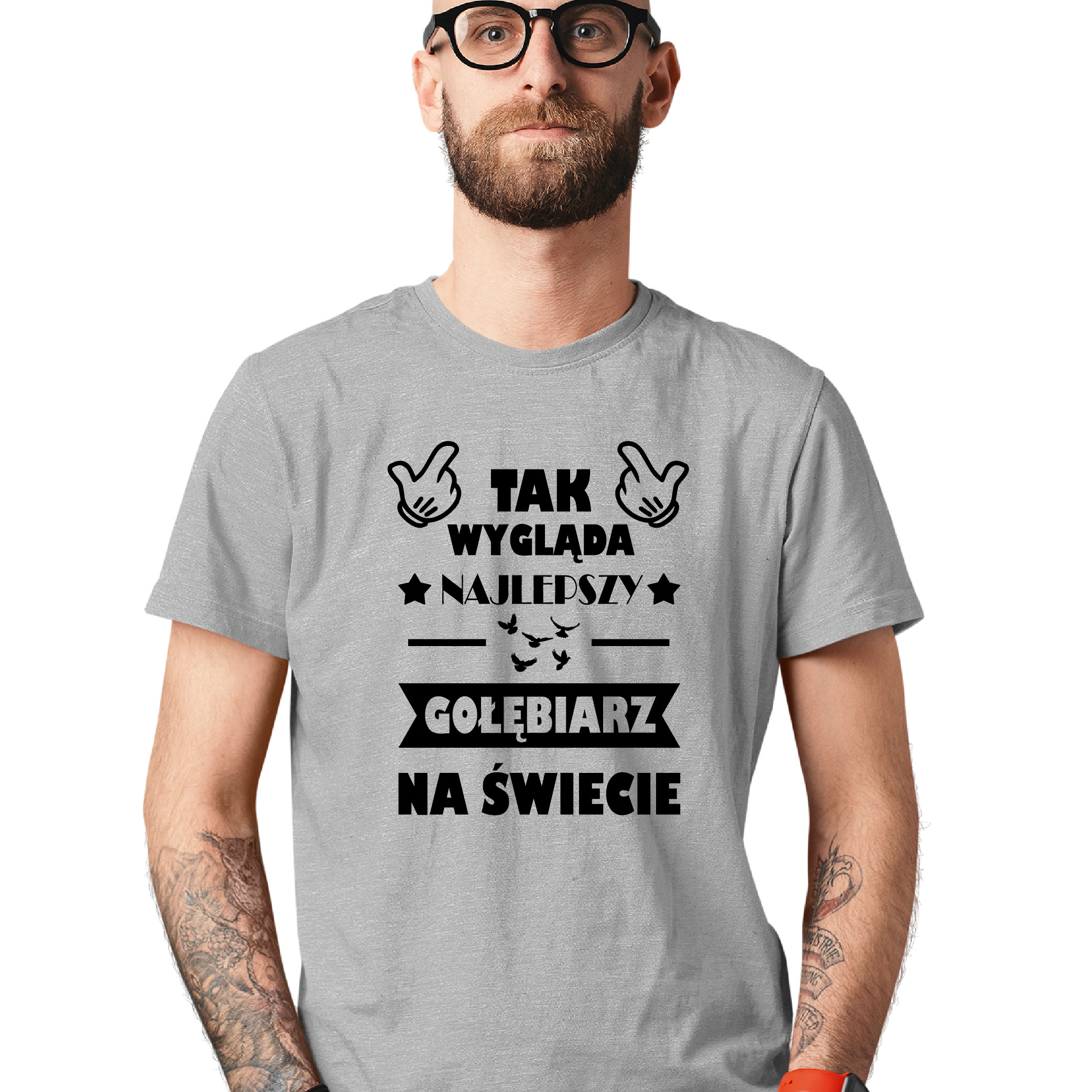 

Koszulka Dla Gołębiarza Najlepszy Gołębiarz Ptaki