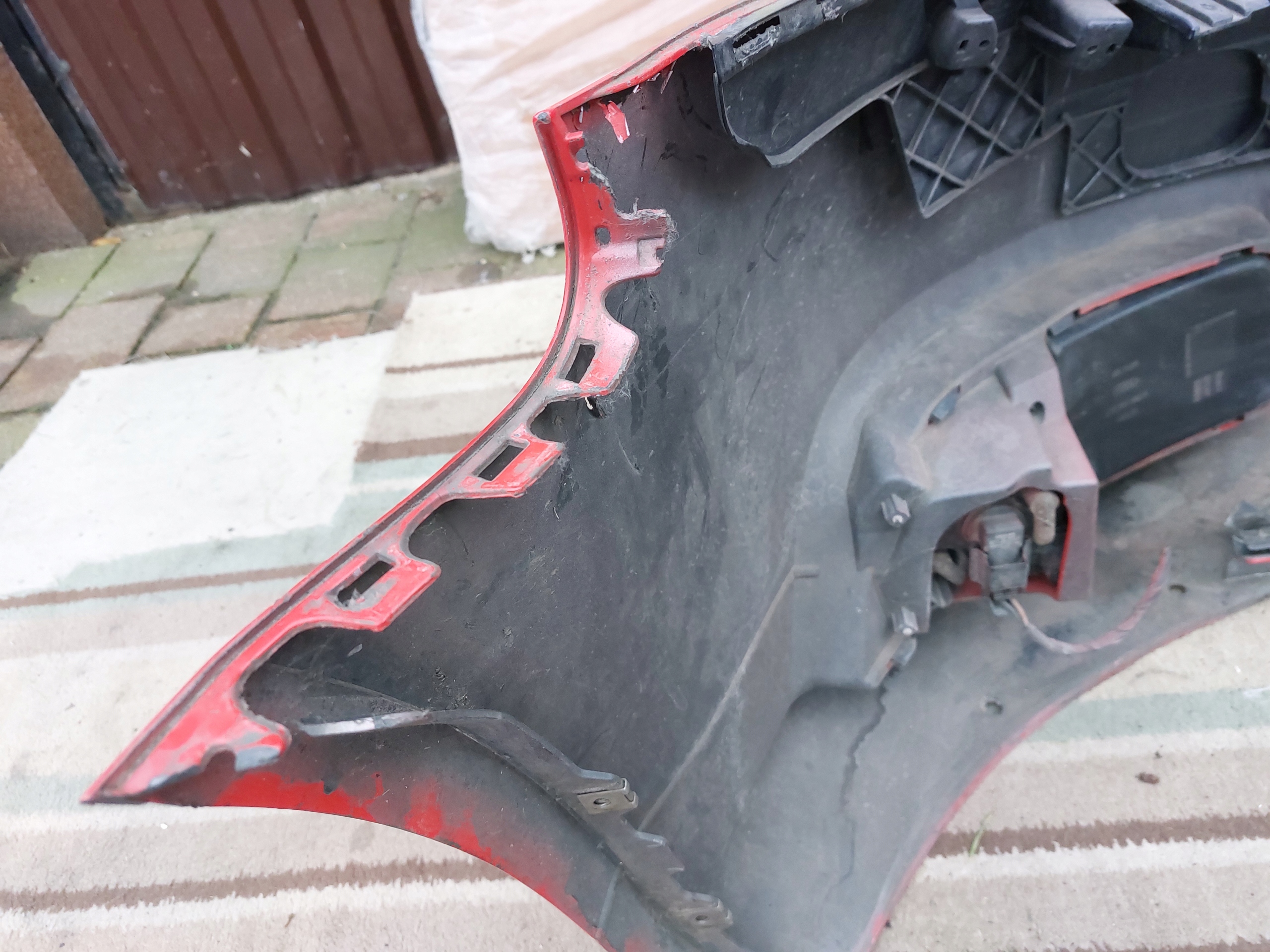 bumper front AUDI A3 8P 05-08r S-LINE