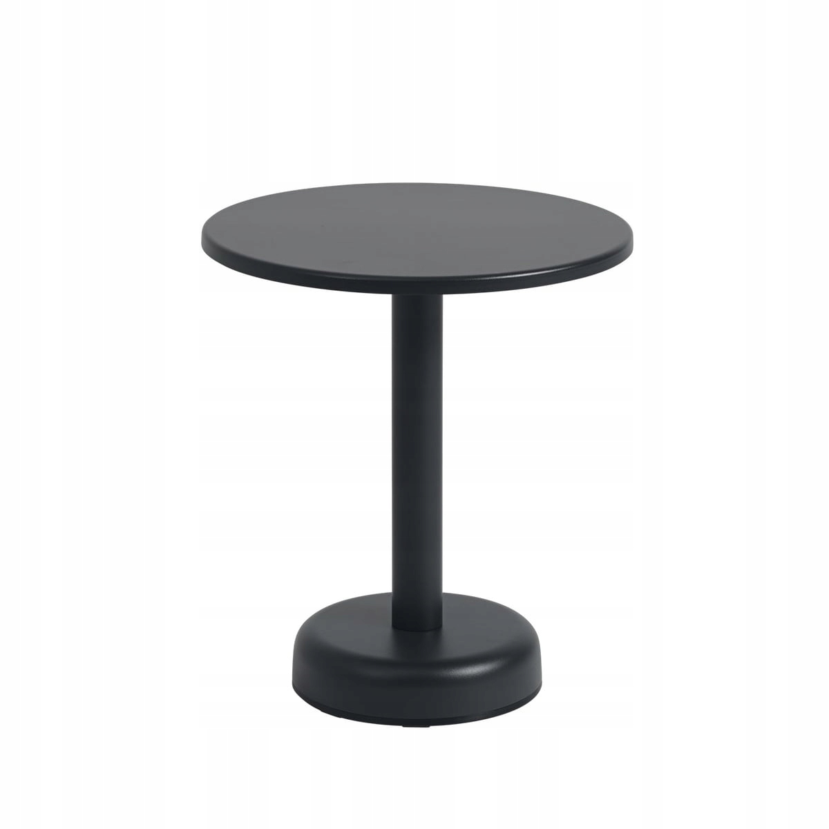 Muuto Linear Outdoor Oceľový vonkajší konferenčný stolík, čierny