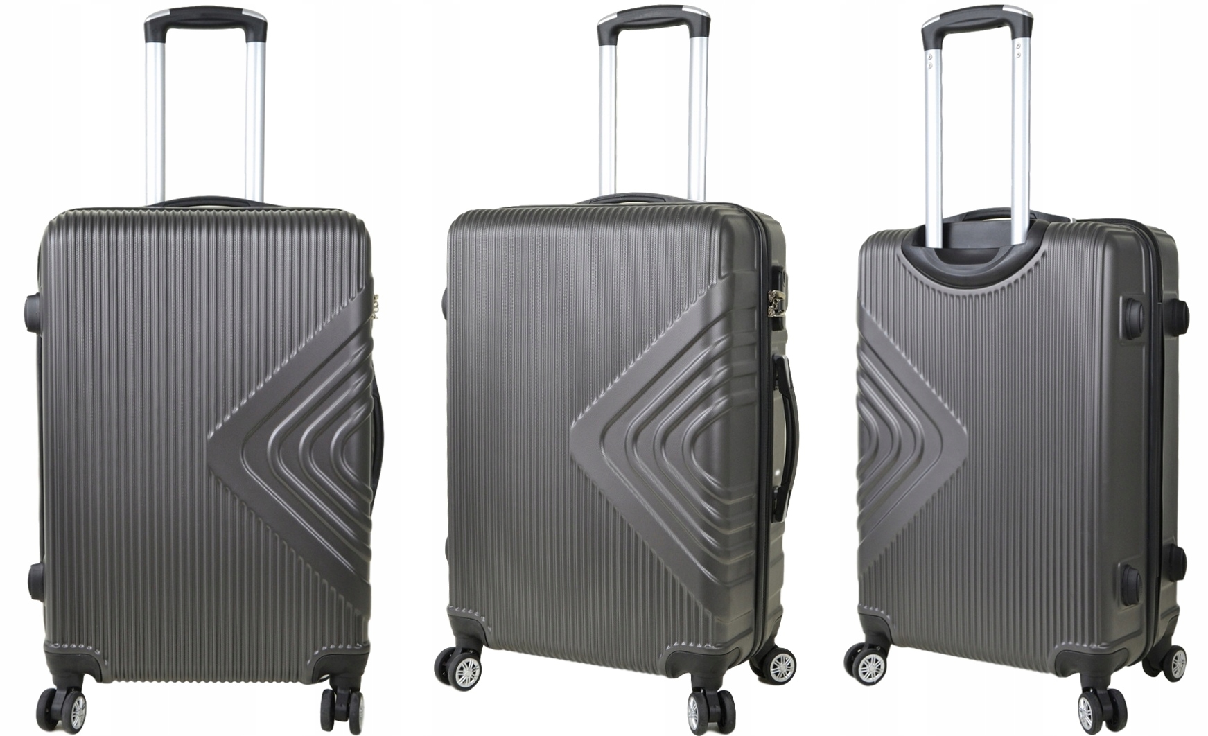 ŚREDNIA WALIZKA SUNBAG - MODEL 8082 Z POSZERZENIEM pojemność 80 LITRÓW Wysokość 66 cm