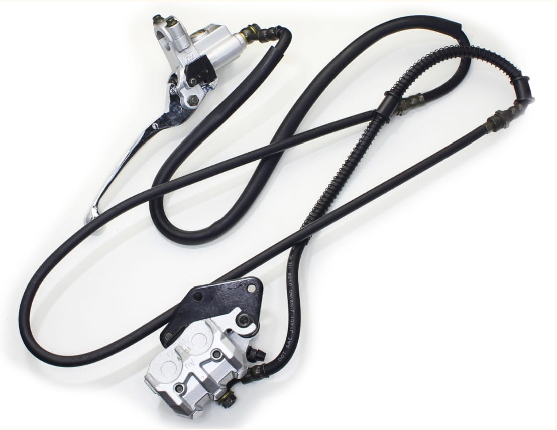 HAMULEC TYLNY KOMPLETNY GY6 FLORIDA 2