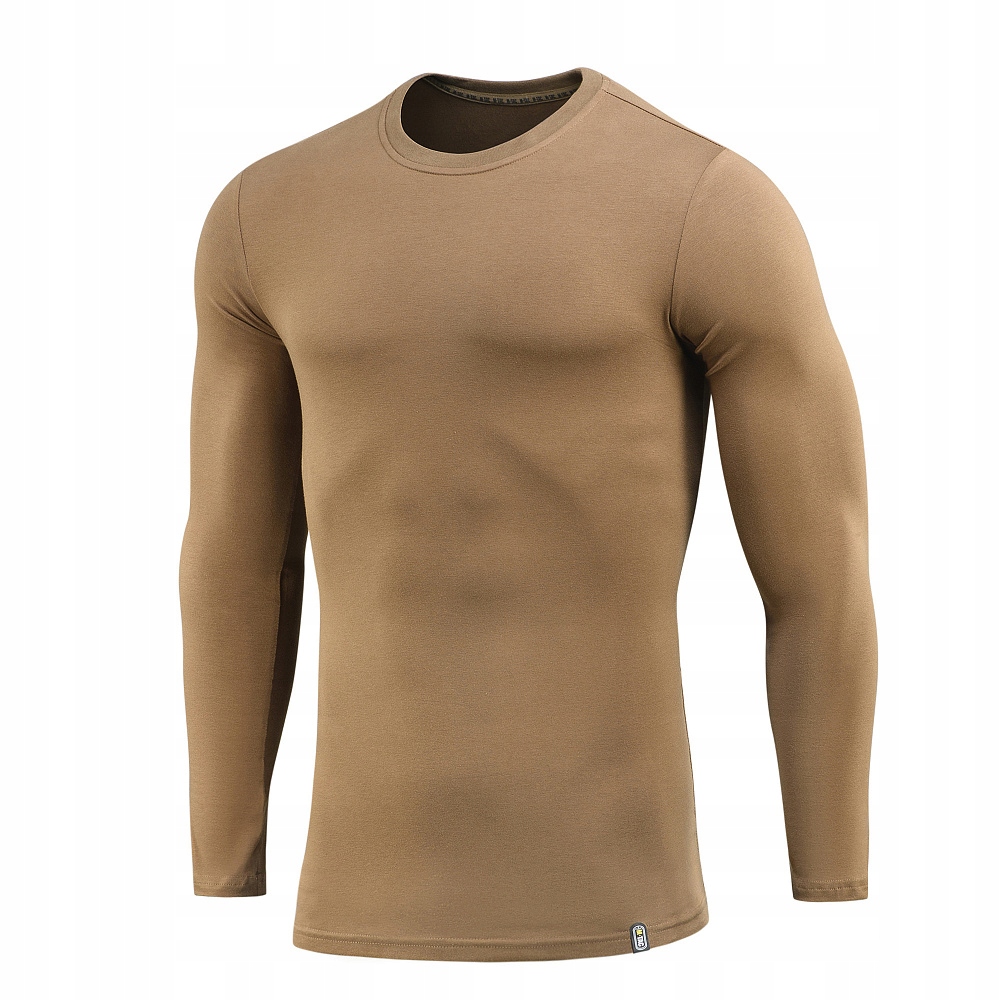 M-Tac Koszulka T-shirt Męska Długi Rękaw 93/7 Bawełna Coyote Brown L
