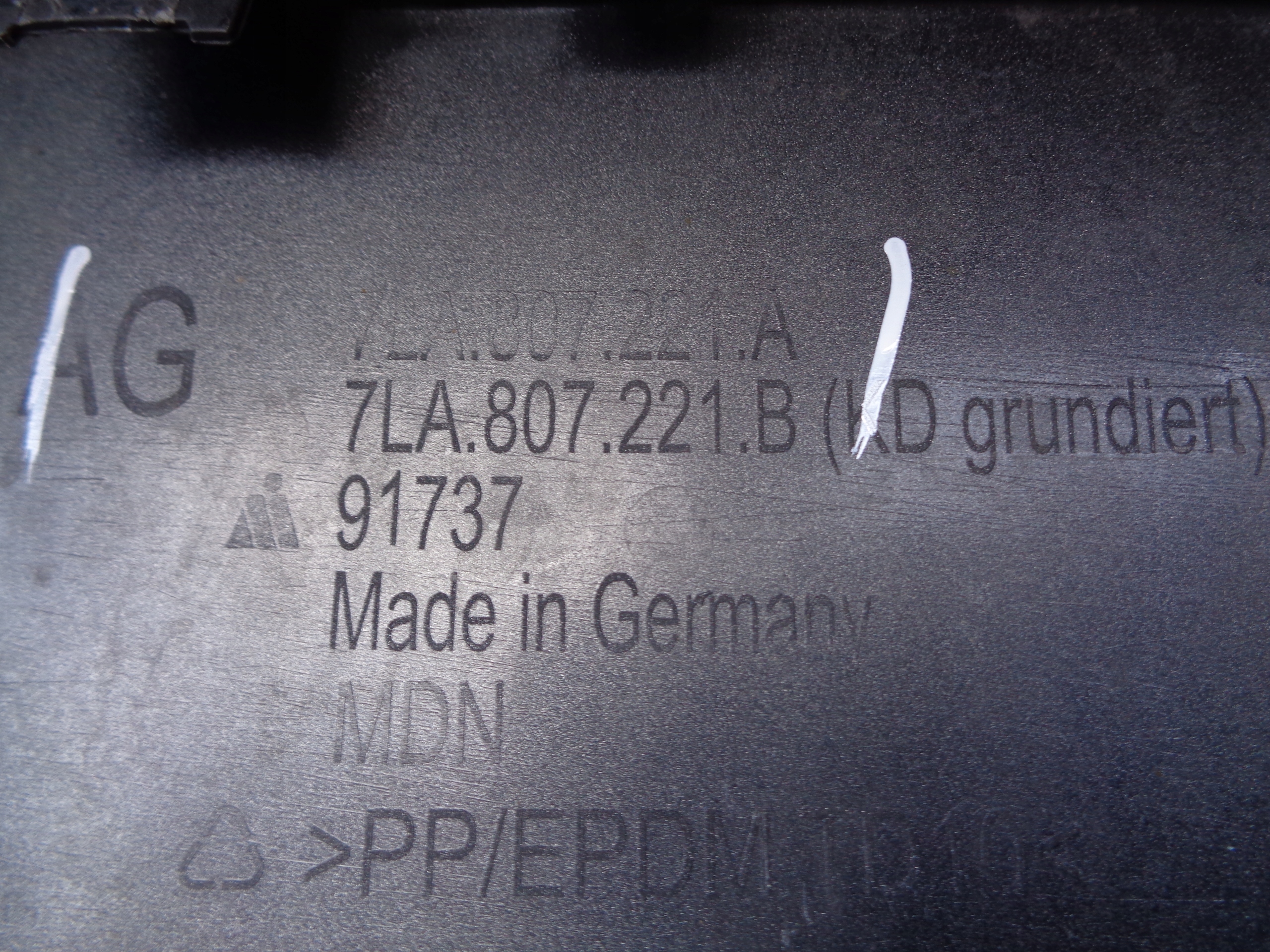 front bumper VW T6 T6.1 7L 7LA 19- LIFT NR 46495