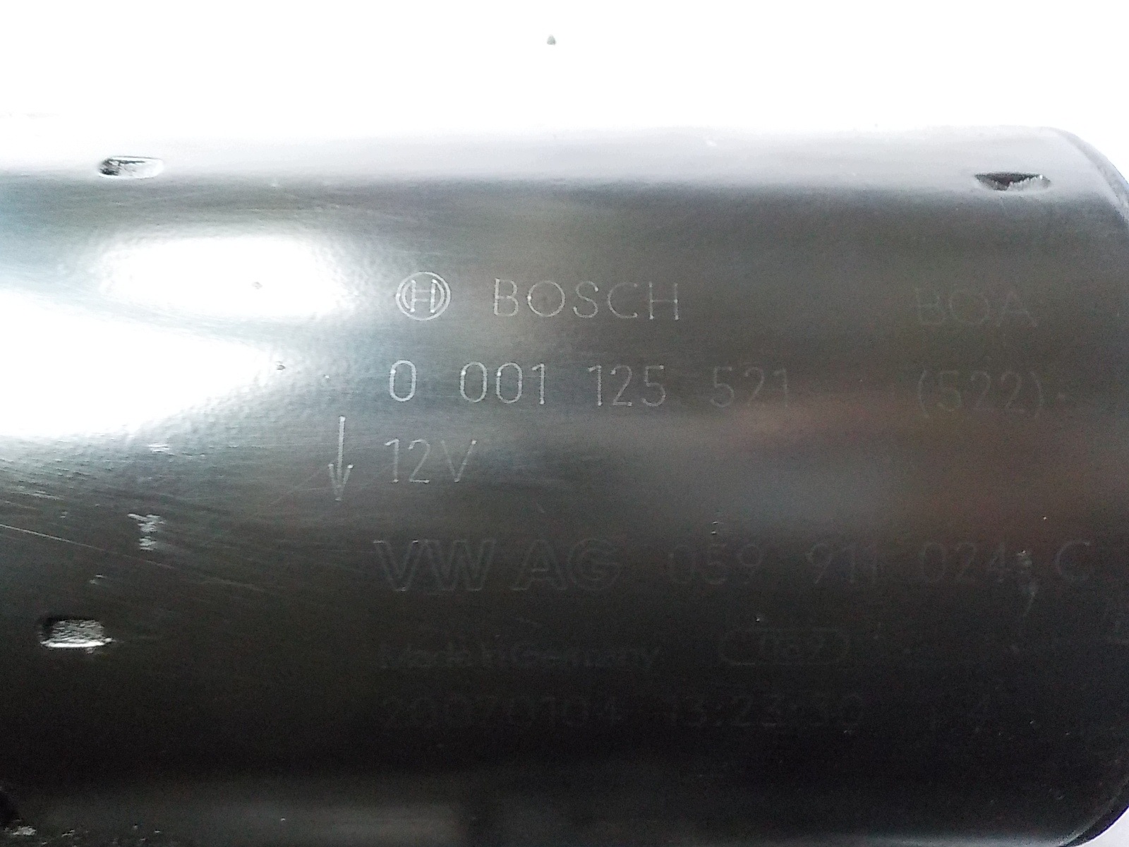 AUDI Q7 4L 3.0 TDI ORG starter 0001125521 059911024C