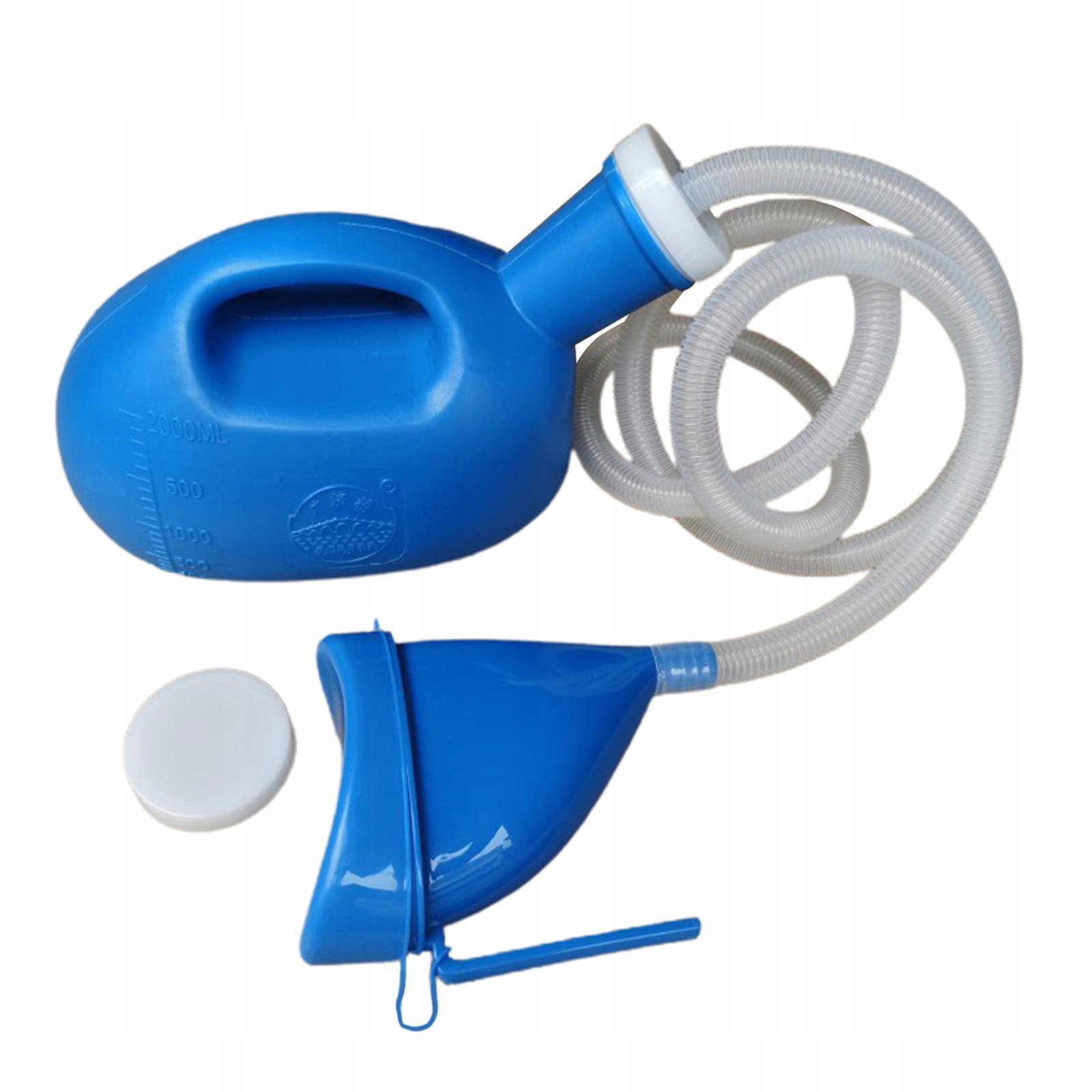 Przenośna butelka na mocz na zewnątrz o pojemności 2000 ml