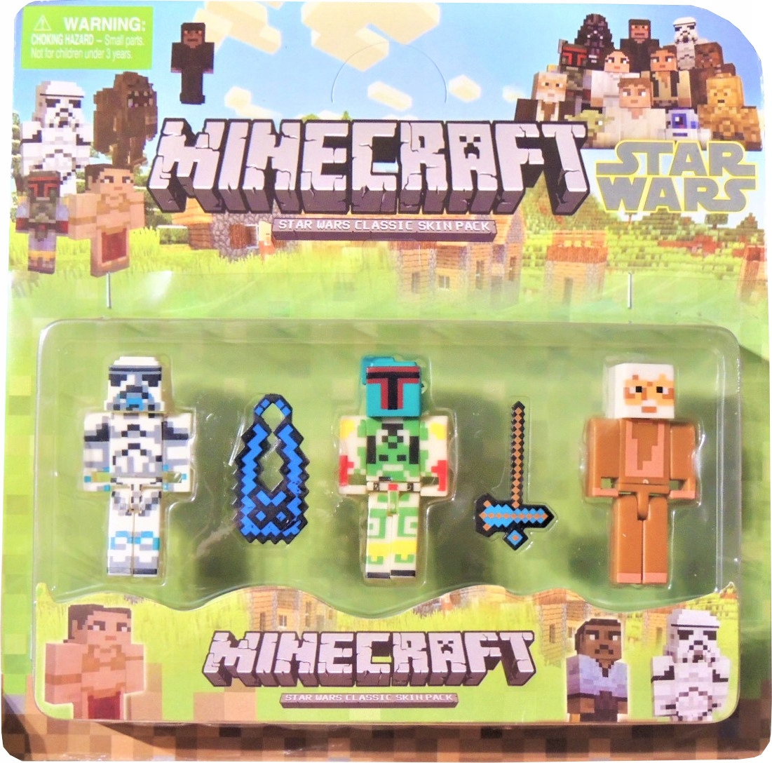 

Figurki Minecraft Star Wars Gwiezdne Wojny x3