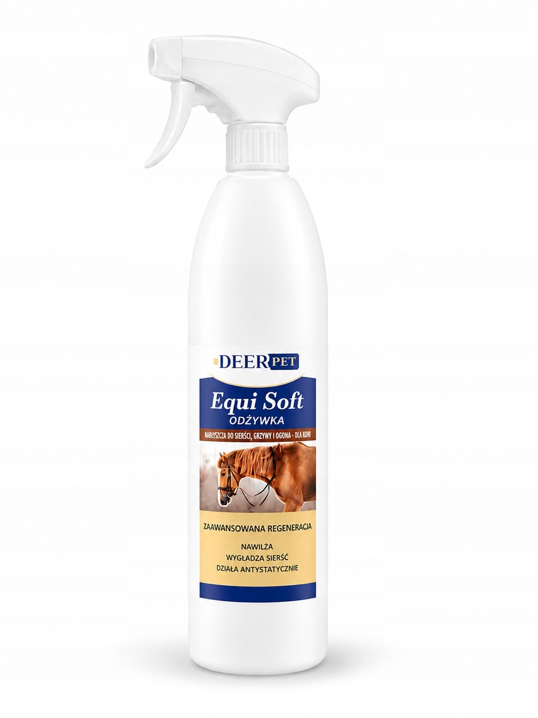 Odżywka do sierści grzywy z silikonem Equi Soft Conditioner 1000ml Deer Pet
