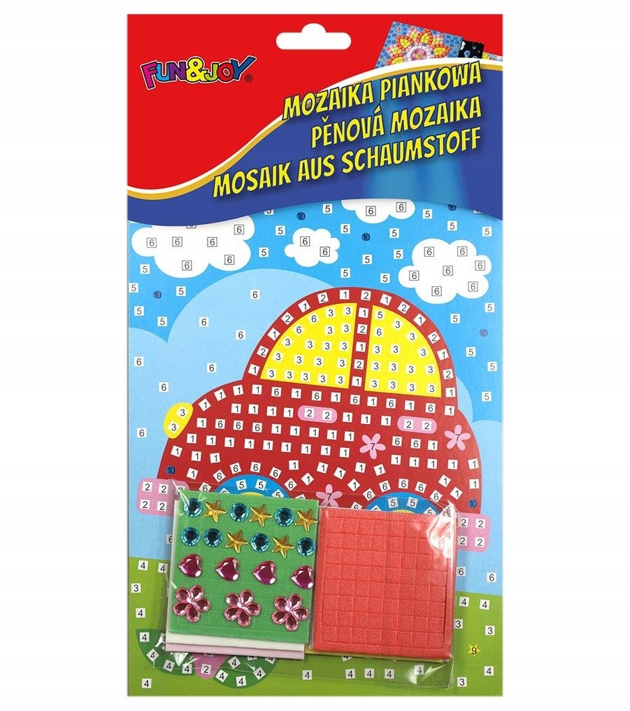 

Mozaika piankowa Auto Fun&Joy