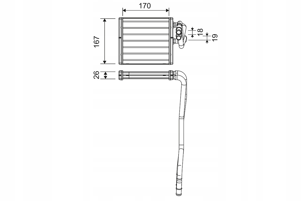 VALEO NAGRZEWNICA Producent części Valeo