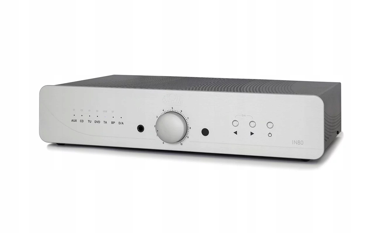 Atoll IN80 Signature – stříbrný stereo zesilovač