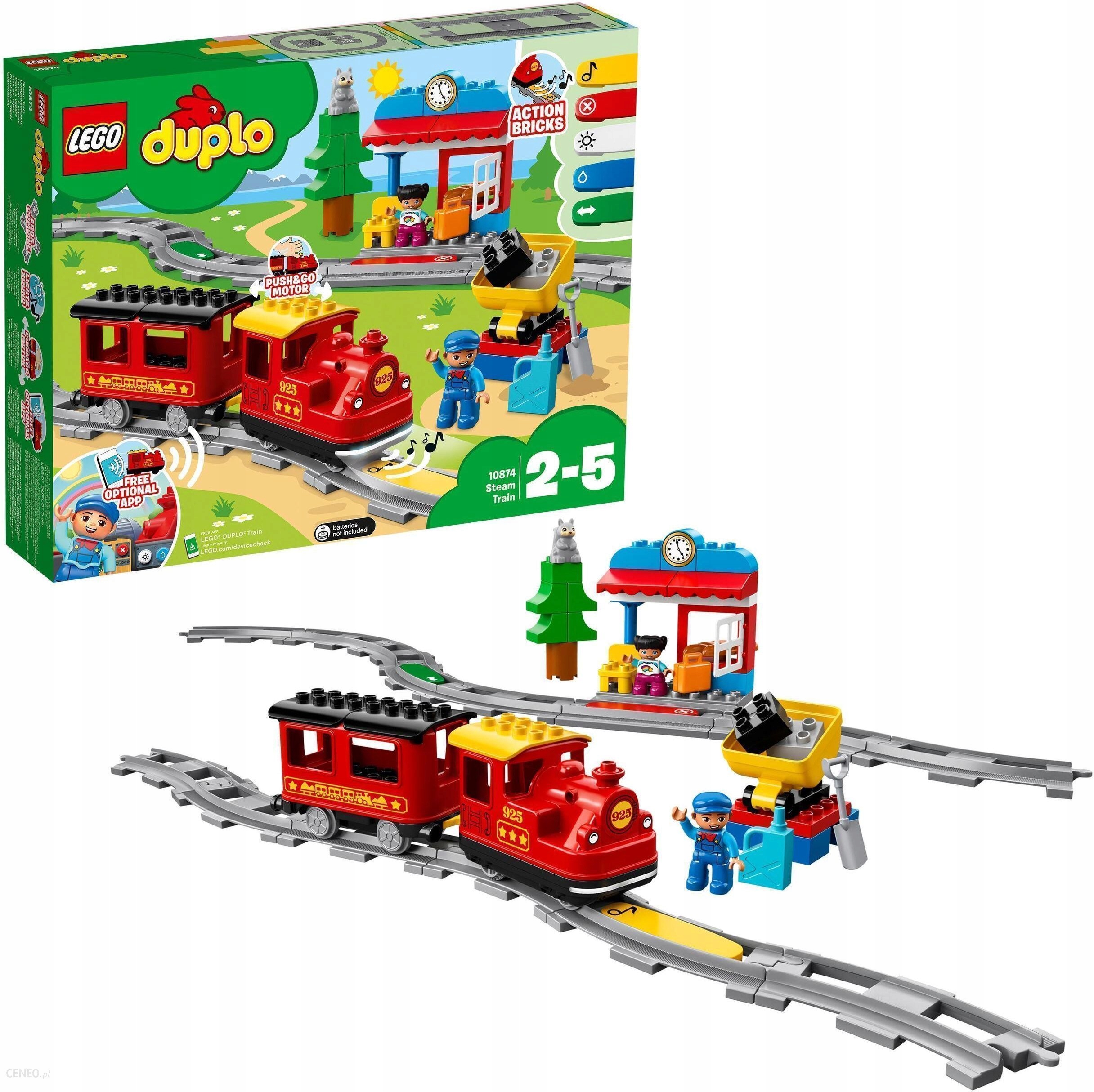 LEGO Duplo 10874 Parní vlak