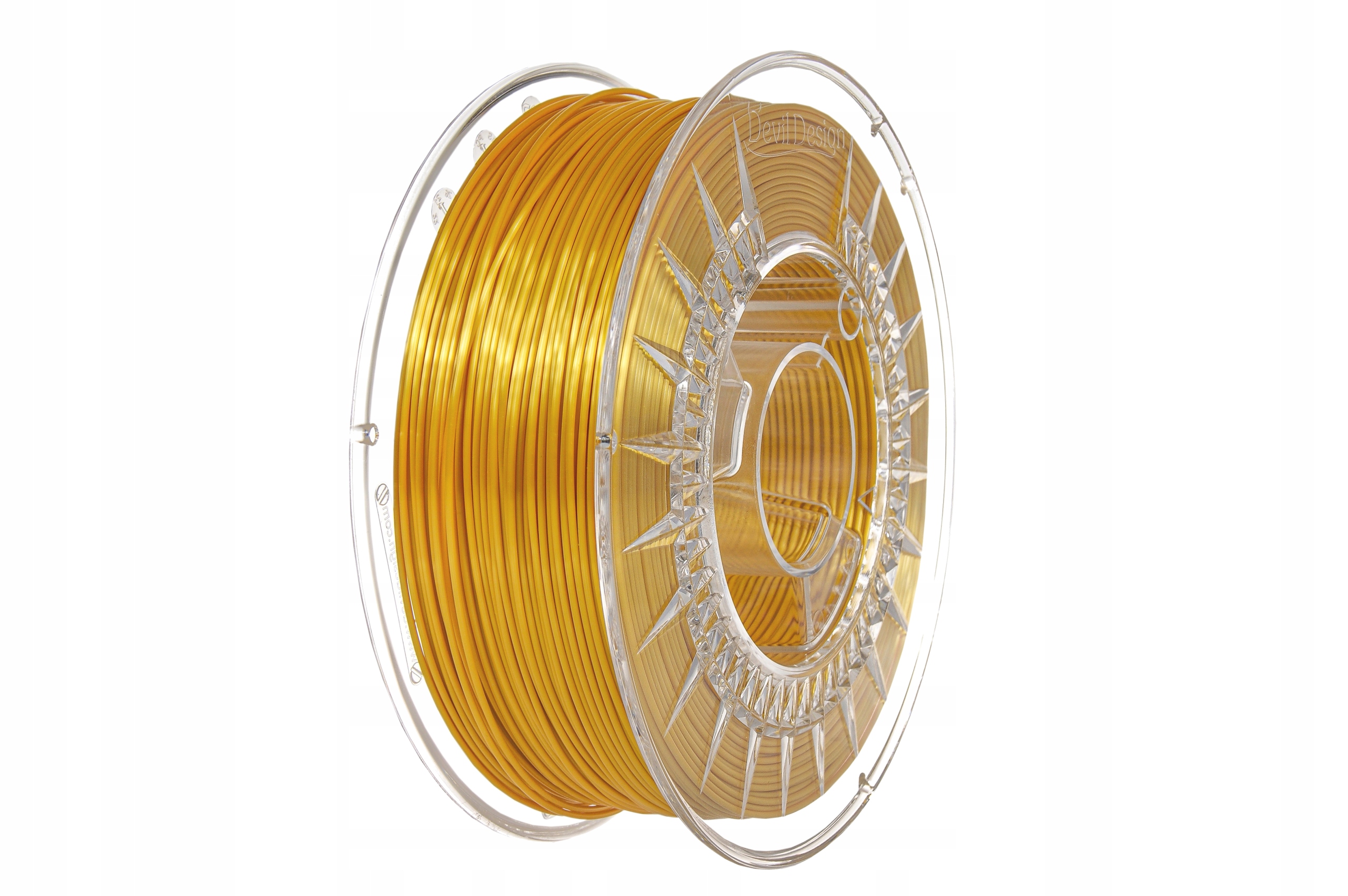 Filament Devil Design Silk Light Gold 1,75 mm 1kg Złoty Metaliczny Błyszczą