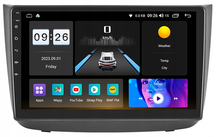 Automobilové rádio Dealnet Mercedes Vito Viano, navigácia CarPlay Android