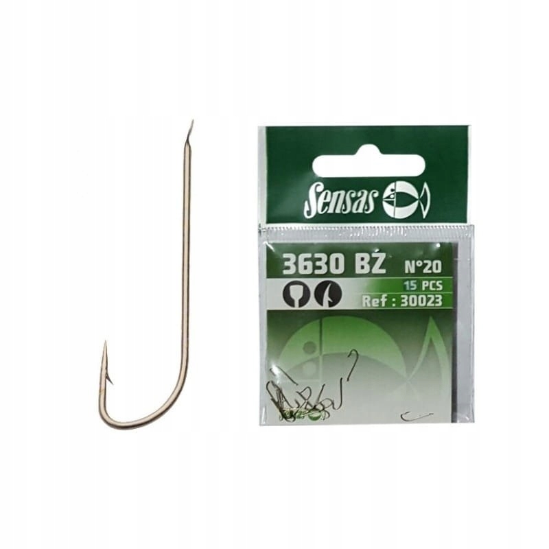 Sensas Haczyki 3630 Bronze 15szt Rozm. 14