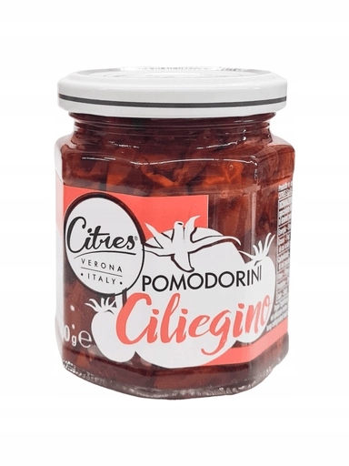 Levně Rajčata sušená v oleji Ciliegine 200 g Citres