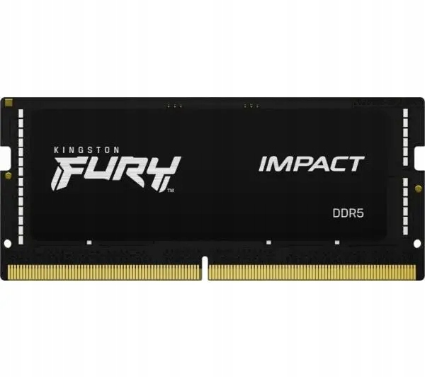 Pamięć Ram do laptopa Kingston Fury Impact DDR5 16GB 4800 MHz So-dimm CL38