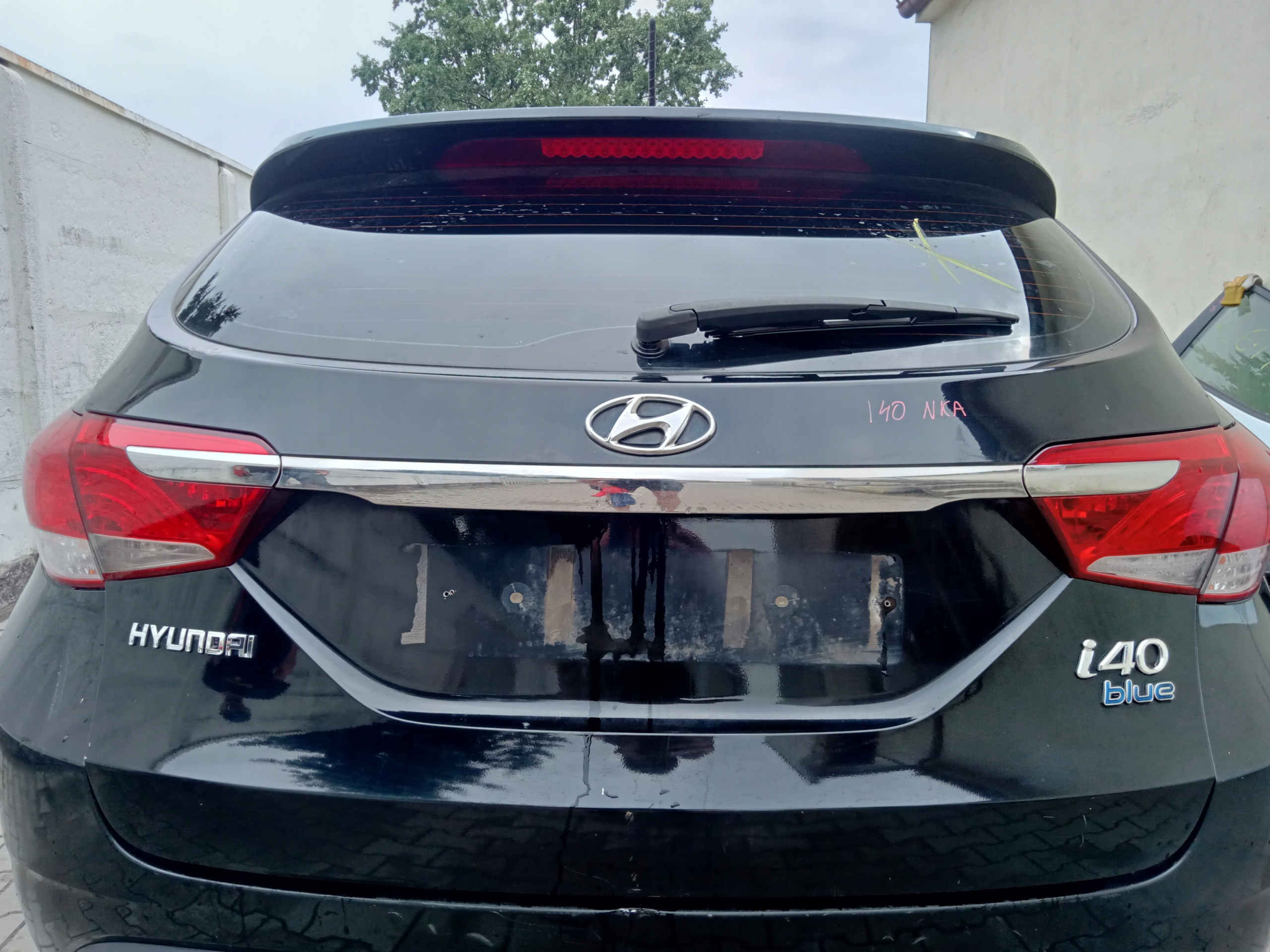 HYUNDAI I40 KOMBI boot door rear complete NKA 2011