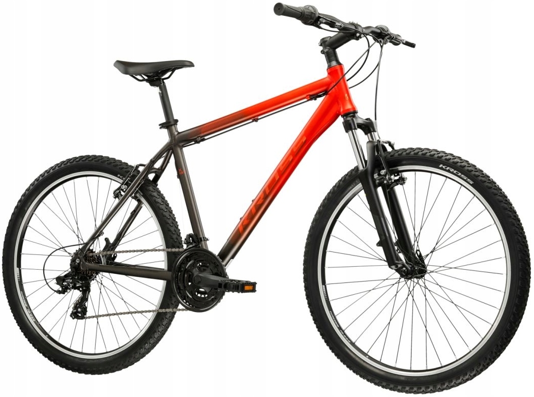 Rower Kross Hexagon X100 Koła 26 Rozmiar S15 Pomarańczowy Mat 2026