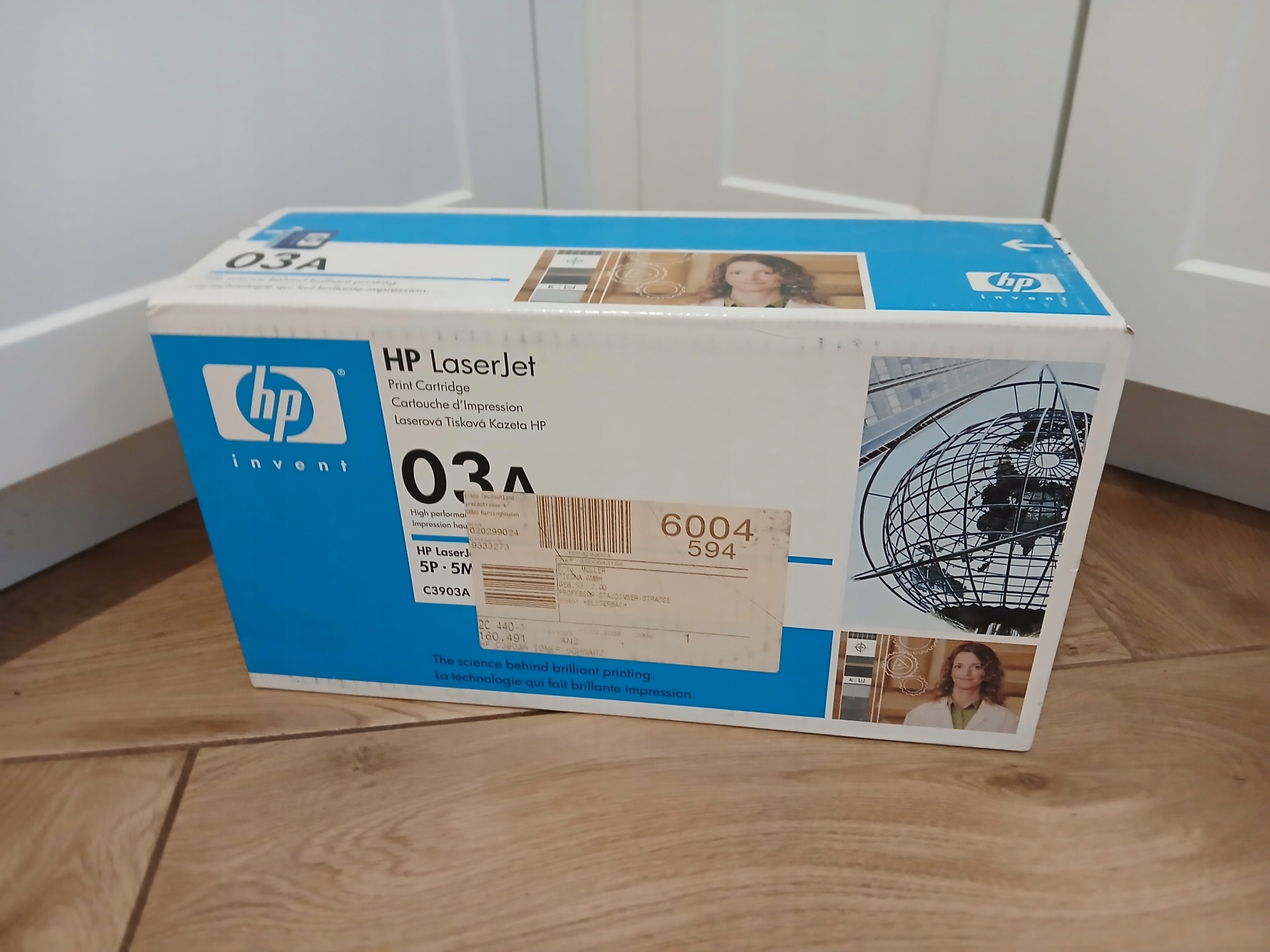 Toner Hp C3903A 03A čierny Originál 5P 5MP 6P 6MP