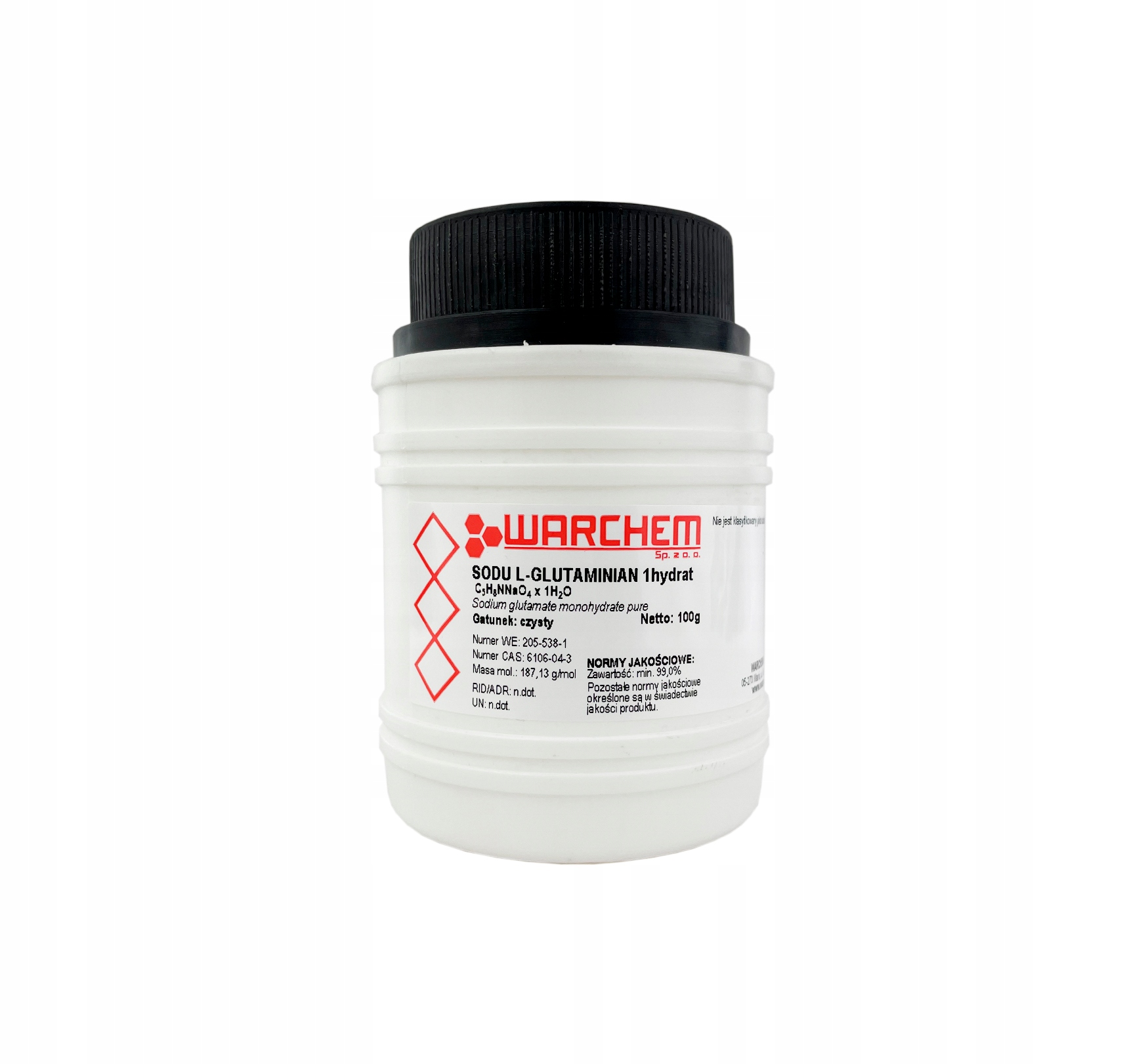 

Glutaminian Sodu 1hydrat czysty 100g