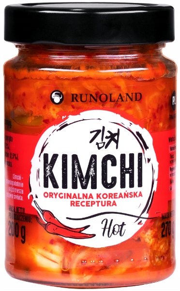

Kimchi Hot 270g Runolan Bez Konserwantów