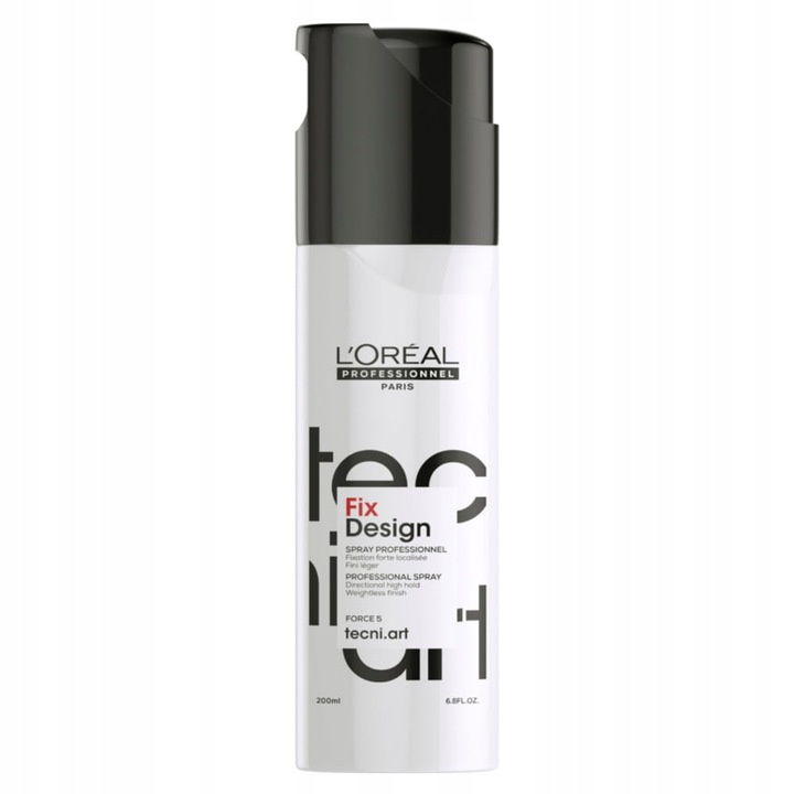 L'Oréal Tecni.Art Fix Design silný fixační sprej na vlasy 200 Ml
