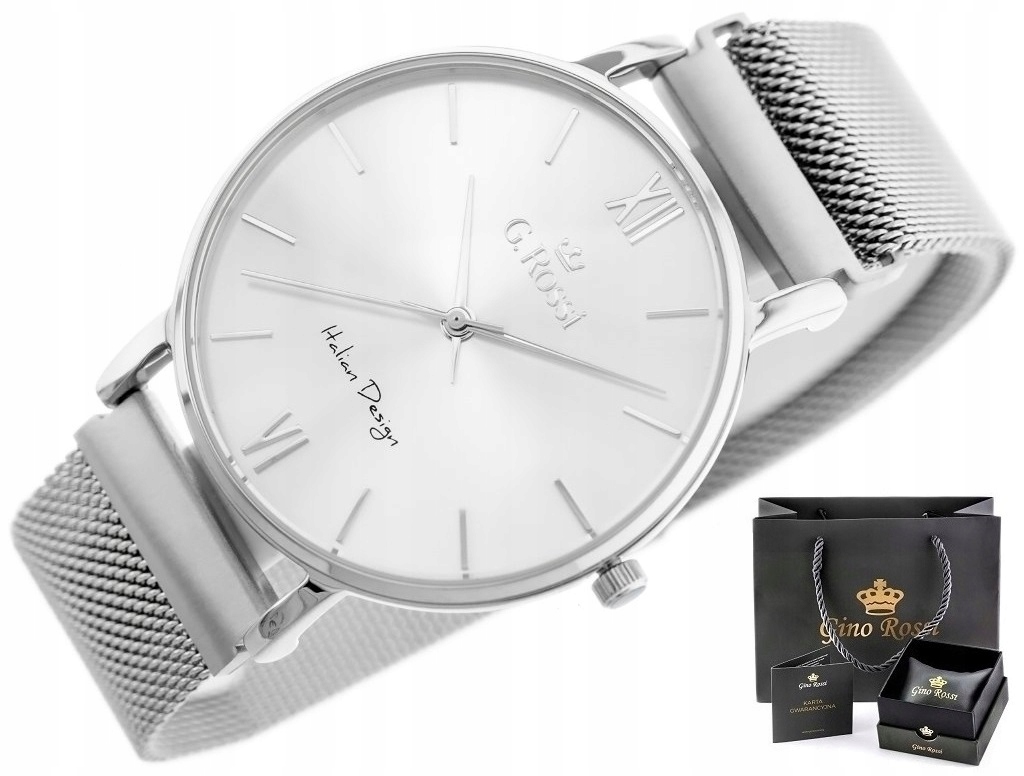 

Zegarek Damski G. Rossi Vicki mesh Box Grawer
