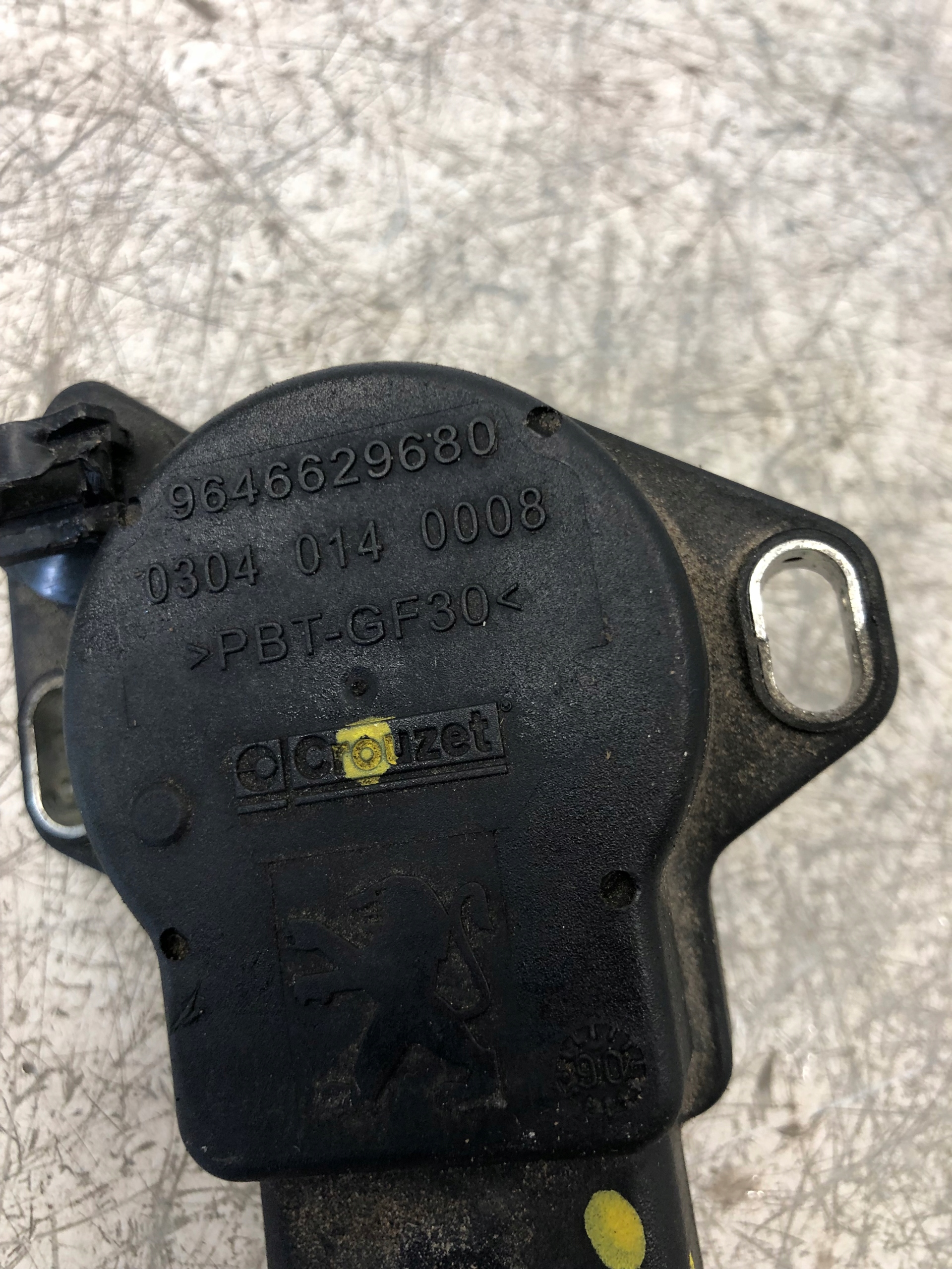 Sensor Achsträgers des Stoßdämpfers PEUGEOT 607 LIFT