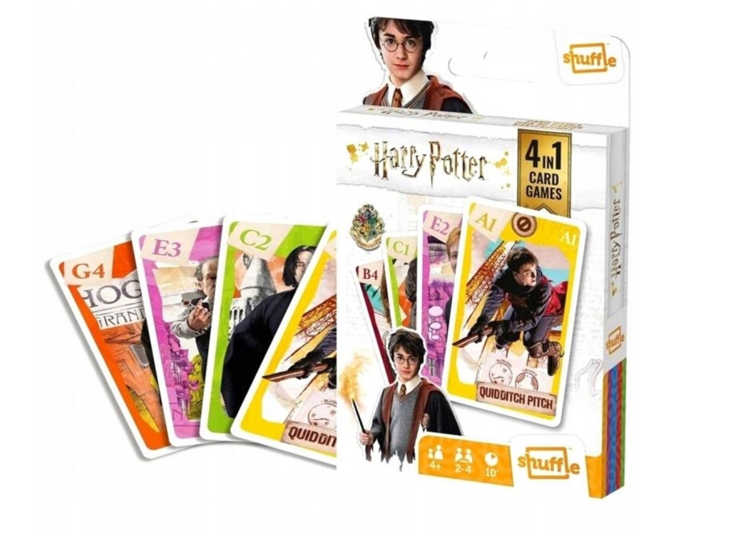 KARTY DO GRY HARRY POTTER 4W1 10005585-0001