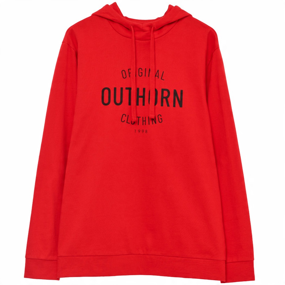 

Bluza męska Outhorn czerwona HOL21 BLM602 62S S