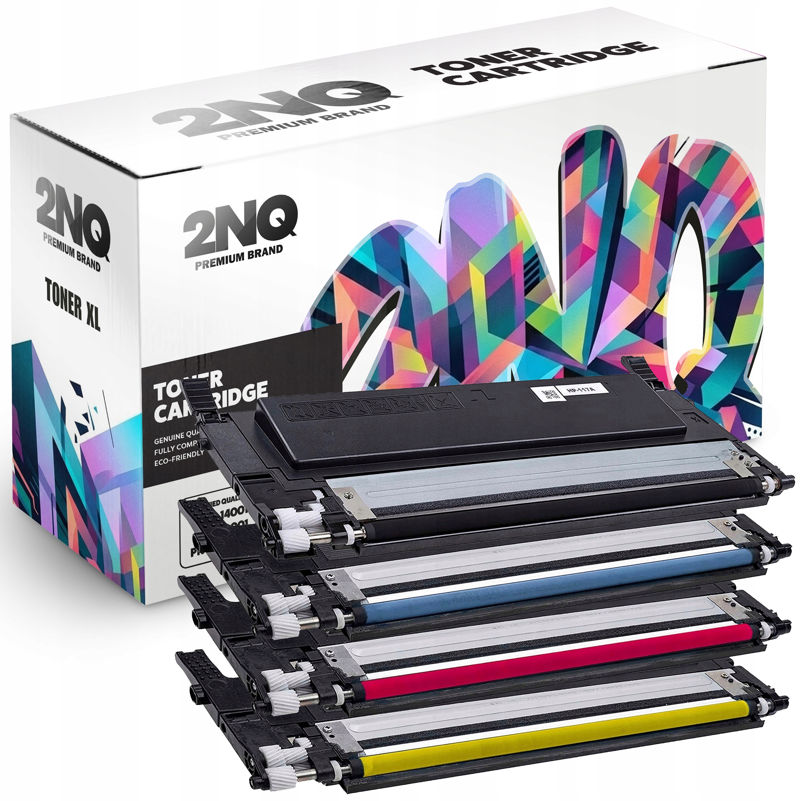 Tonery XL Pro Hp Color Laser 150a 150nw 178nw 179fnw S Čipem W2070A 117A