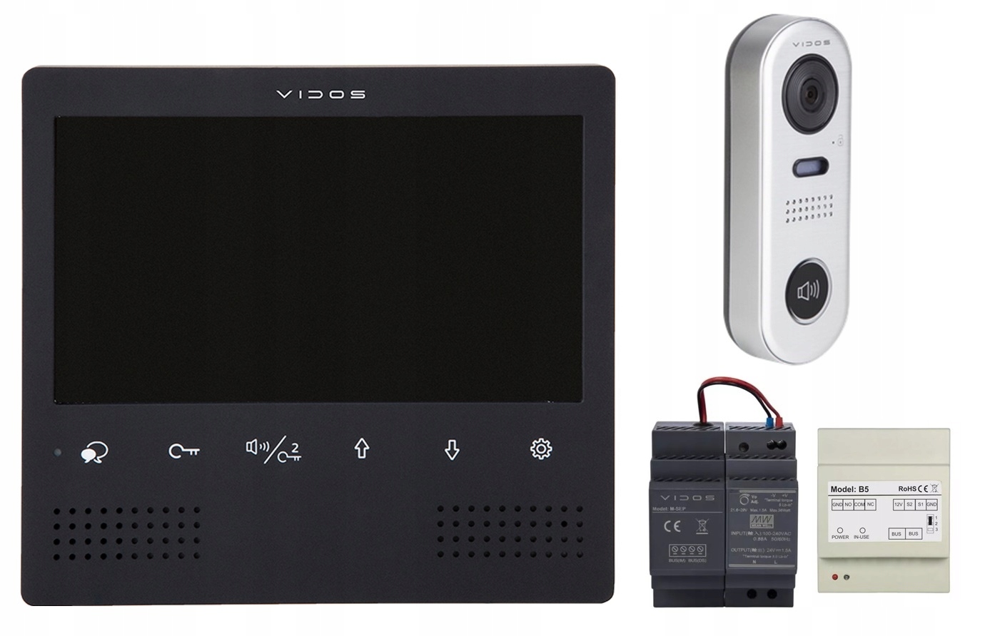 Digitálny Videovrátnik Vidos Duo M1023B S1001