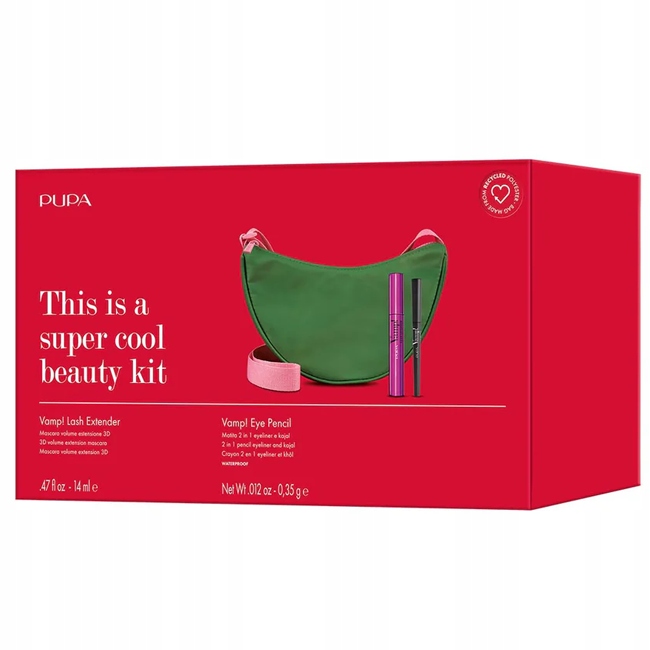 Sada inkoustů Pupa Vamp! Lash Extender 112 tužka Pupa Vamp! Eye Pencil 100