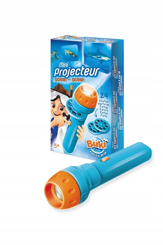 

Projektor dla dzieci latarka slajdy ocean Buki