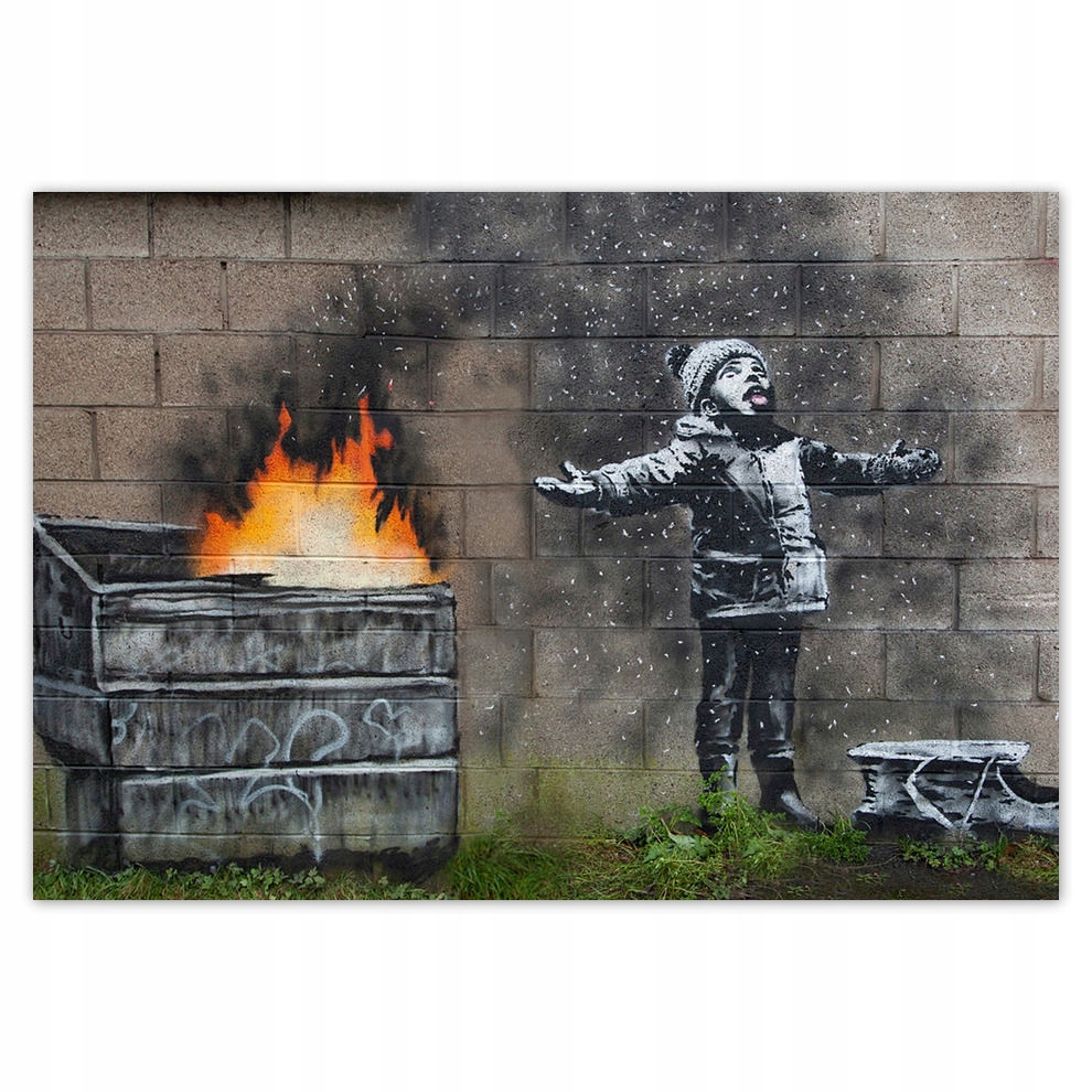 Fototapety flizelina 368x254 Banksy Smog Sníh
